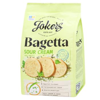 Багет Jokers Сметана і зелень 75г - купити, ціни на ЕКО Маркет - фото 1