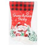 Чулок рождественский для подарков 29х46см