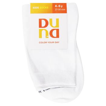 Duna Children's Socks s.18-20 White