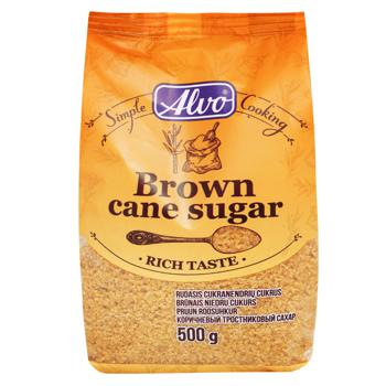 Alvo Cane Brown Unrefined Sugar 500g - buy, prices for NOVUS - photo 2