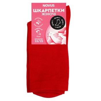 Novus Long Women's Socks s.23-25 Red