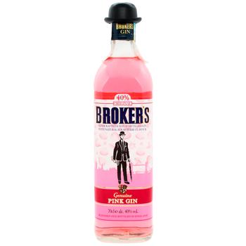 Broker's Pink Gin 40% 0.7l - buy, prices for Chudo Market - photo 1