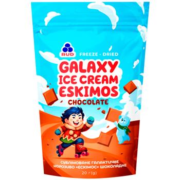 Морозиво Рудь Ескімос Гелексі 20г шоколад сублимоване - купить, цены на Восторг - фото 1