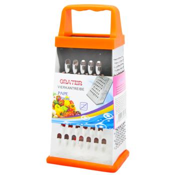 Терка четырехсторонняя 20см 16788-19 - купить, цены на КОСМОС - фото 7