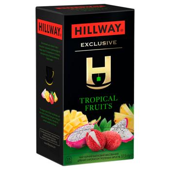 Чай чорний Hillway Exclusive Tropical Fruits 1,5г*25шт - купити, ціни на КОСМОС - фото 2