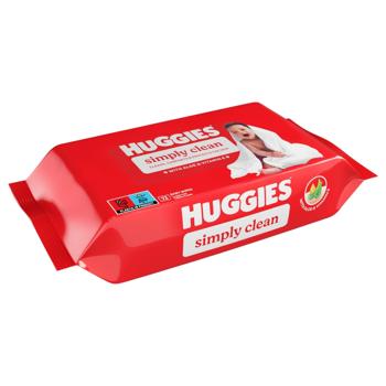 Huggies Simply Clean Baby Wet Wipes 72pcs - buy, prices for COSMOS - photo 3