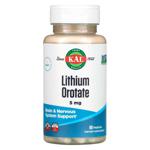 KAL Lithium Orotate 5mg 60 capsules