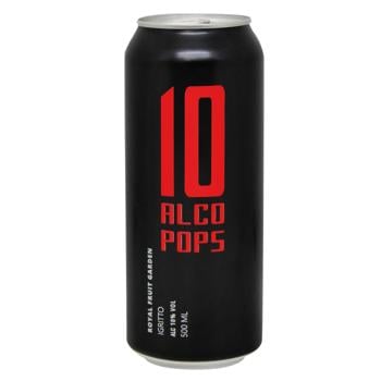 Напиток слабоалкогольный Alco Pops Igritto энергетический 10% 0,5л