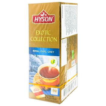 Чай черный Hyson Королевский Эрл Грей 2г*25шт - купить, цены на КОСМОС - фото 1