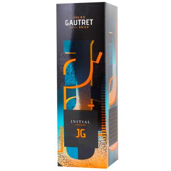 Jules Gautret Initial Cognac 40% 0.7l - buy, prices for WINETIME - photo 2