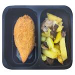 Котлета по-київськи зі смаженою картоплею 300г