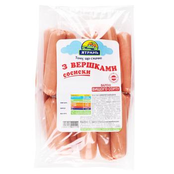 Yatran Non-Sticky Casing High Grade Boiled Sausages with Cream - buy, prices for MegaMarket - photo 1