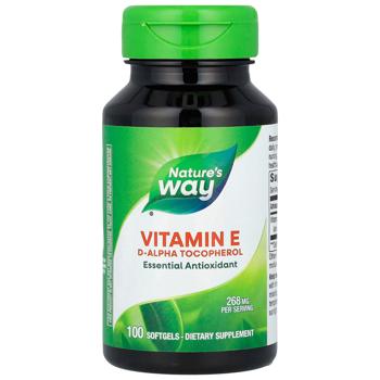 Vitamin e Nature's way 100pcs Usa - buy, prices for Biotus - photo 1