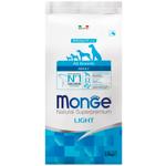 Корм сухий Monge Light з лососем та рисом для собак всіх порід із зайвою вагою 2,5кг