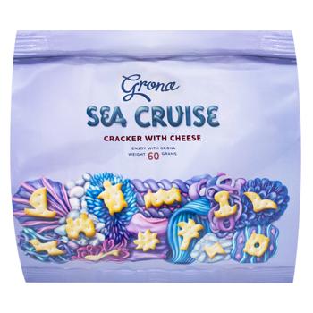 Grona Sea Cruise Crackers with Cheese 60g - buy, prices for NOVUS - photo 1