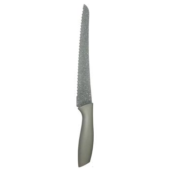 Gusto Grey Pearl Bread Knife 21.5cm - buy, prices for Tavria V - photo 1