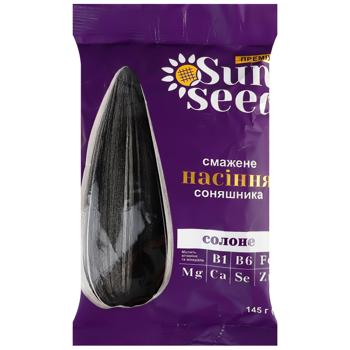 Seeds sunflower Sun seed salt 145g Ukraine - buy, prices for Torba - photo 1