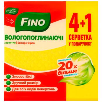 Fino Household Sponge Wipes 5pcs - buy, prices for EKO Market - photo 1
