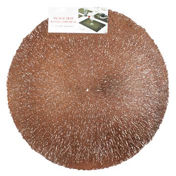 Holiday Coral Bronze Napkin for Serving 38*38cm - buy, prices for COSMOS - photo 1
