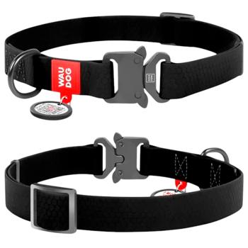 Нашийник для собак Collar Waudog Waterproof XL - чорний - купити, ціни на MasterZoo - фото 1