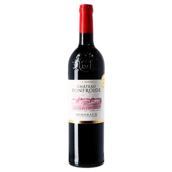 Chateau Fonfroide Bordeaux Red Dry Wine 13% 0.75l - buy, prices for Za Raz - photo 1