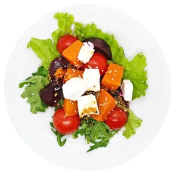 Салат Осінній з буряком, печеним гарбузом та сиром - купити, ціни на Таврія В - фото 2