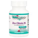 Zinc Nutricology 60pcs Usa
