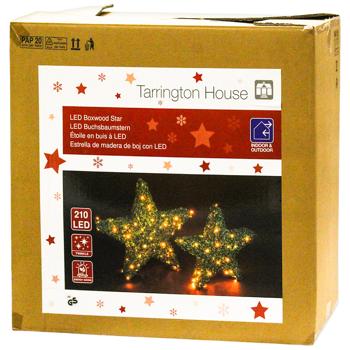 Фигура Tarrington House Звезда 210LED 2 украшения