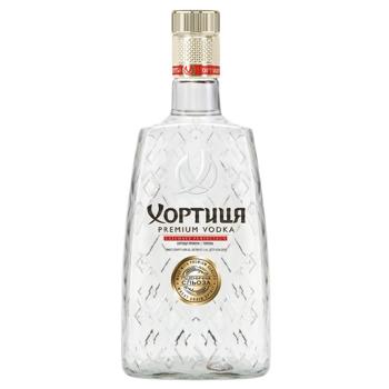 Горілка Хортиця Преміум 40% 0,7л - купити, ціни на Чудо Маркет - фото 1