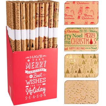 Gift Wrapping Paper 70x200cm in assortment - buy, prices for METRO - photo 1