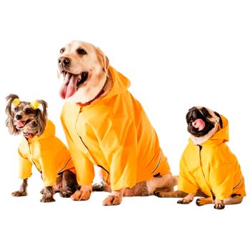 Noble Pet Moss Raincoat for Dogs s.L-Short Yellow - buy, prices for - photo 2