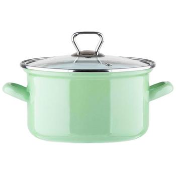 Pan Biol green enamel 3100ml Ukraine - buy, prices for METRO - photo 1