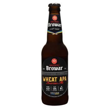 Volynski Browar Wheat APA light beer 4.5% 0.35l - buy, prices for Auchan - photo 1