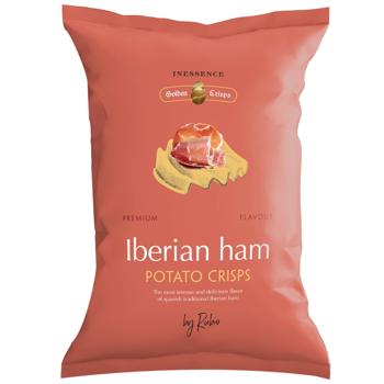 Чипси карт. Rubio 125 г зі смаком хамону И054 (Іспанія) - купить, цены на КОСМОС - фото 1