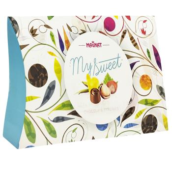 Magnat Praline with Milk Chocolate with Whole Hazelnuts and Vanilla Filling Candy 185g - buy, prices for - photo 4