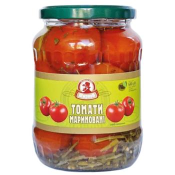 Zhyrnov Marinated Tomatoes 680g - buy, prices for Chudo Market - photo 1