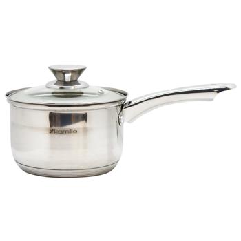 Kamille Stainless Steel Ladle with Lid and Hollow Handles 2.1l - buy, prices for MegaMarket - photo 2