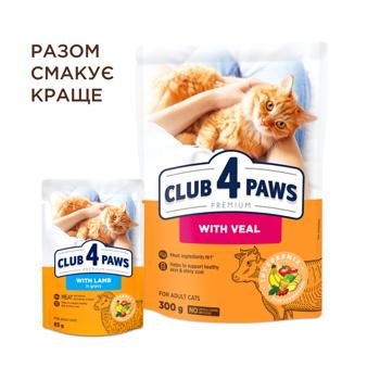 Корм вологий Club 4 Paws Premium з ягням для котів 85г - купити, ціни на MasterZoo - фото 6