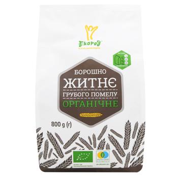 Ecorod Organic Coarse Rye Flour 800g - buy, prices for NOVUS - photo 3