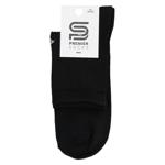 Premier Socks Econom Rubber Band Imitation Middle Men's Socks s.27 Black