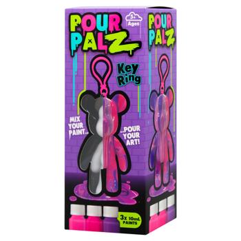 Набор для творчества Toy Monster Pour Palz Флюид Арт Брелок Мишка - купить, цены на ULTRAMARKET - фото 7