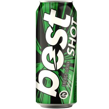 Напій енергетичний Best Shot Original 0,5л - купити, ціни на Чудо Маркет - фото 1