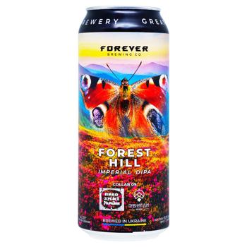 Пиво Forever Forest Hill світле нефільтроване 8% 0,5л - купити, ціни на КОСМОС - фото 1
