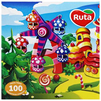 Ruta Kids Two-layer Cosmetic Napkins 100pcs - buy, prices for - photo 5