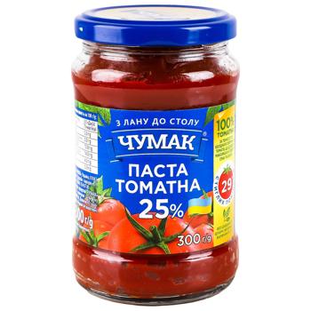 Паста томатна Чумак 25% 300г - купити, ціни на Ідеал - фото 1