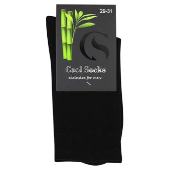 Шкарпетки Cool Socks чоловічі р.29-31 чорний - купити, ціни на NOVUS - фото 1