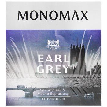 Monomah Earl Grey Black Tea with Bergamot 2g*100pcs - buy, prices for - photo 2