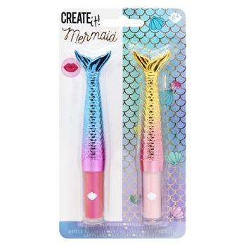 Блиск для губ дитячий Create It Mermaid 2шт в асортименті - купити, ціни на NOVUS - фото 2