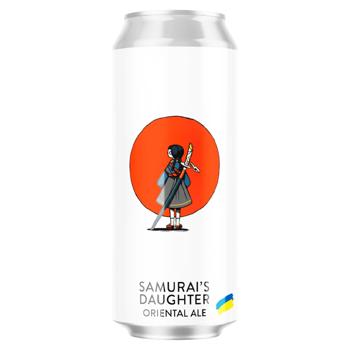 Пиво Varvar Samurai's Daughter 0.33л. 4,7% ж/б - купити, ціни на Grono - фото 1