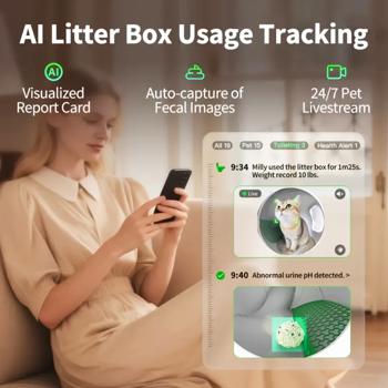 Туалет для котів Petkit Purobot Max Pro 2 P9904 автоматичний 65,7х53,8х60,3см - купити, ціни на MasterZoo - фото 6